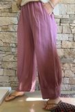 Mimi Pillow Cotton Quirky Pant Indian Pink