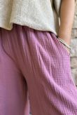 Mimi Pillow Cotton Quirky Pant Indian Pink
