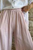 Mimi Pillow Cotton Quirky Pant Rose