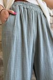 Mimi Pillow Cotton Quirky Pant Soft Khaki