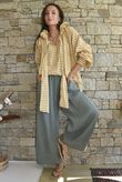 Mimi Pillow Cotton Quirky Pant Soft Khaki