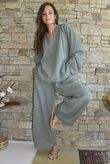 Mimi Pillow Cotton Quirky Pant Soft Khaki