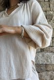 Mimi Pillow Cotton Sonnet Blouse Calico