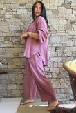 Mimi Pillow Cotton Sonnet Blouse Indian Pink