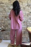 Mimi Pillow Cotton Sonnet Blouse Indian Pink