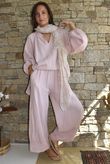 Mimi Pillow Cotton Sonnet Blouse Rose