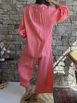 Mimi Pillow Cotton Sonnet Blouse Watermelon