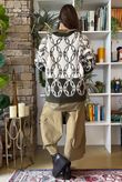 Moorland Lattice Knit Dark Khaki