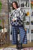 Moorland Lattice Knit Navy