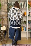 Moorland Lattice Knit Navy