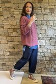 Murray Cable Knit Jumper Indian Pink