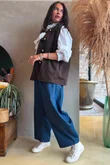 Napoleon Scuba Waistcoat Chocolate