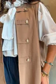 Napoleon Scuba Waistcoat Classic Camel
