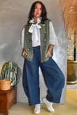 Napoleon Scuba Waistcoat Soft Khaki