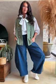 Napoleon Scuba Waistcoat Soft Khaki