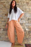 Nonni Gingham 7/8 Barrel Pant Carrot