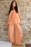 Nonni Gingham 7/8 Barrel Pant Carrot