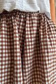 Nonni Gingham City Short Chestnut
