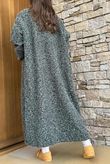 Norbury Japanese Duster Coat Khaki