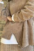 Nuk Stretch Velour Zip Sweatshirt Camel /15=