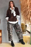 Off Grid Camo Cargo Barrel Pant