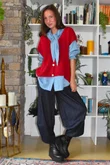 Oliver Knit Waistcoat Morello Marl