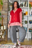 Oliver Knit Waistcoat Morello Marl