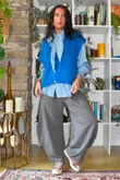 Oliver Knit Waistcoat Electric Blue