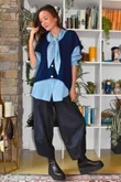 Oliver Knit Waistcoat Navy