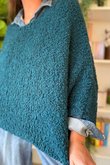 Original Boucle Sloppy Joe Knit Teal /20=
