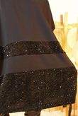 Oscar Immy Sequin Panel Sweatshirt Tunic Black /23=