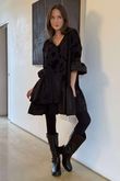 Oscar Petra Rue Dress Black