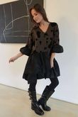 Oscar Petra Rue Dress Earth /16