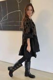 Oscar Petra Rue Dress Earth /16