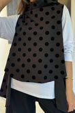 Oscar Tank Polkadot Black