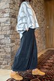 Oslo Orla Batwing Slouch Knit Grey And Ecru /11 =