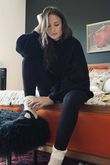 Oversized Buzz Knit Black