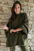 Oversized Buzz Knit Khaki