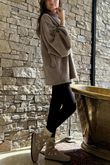 Oversized Buzz Knit Mocha