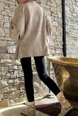 Oversized Buzz Knit Mocha