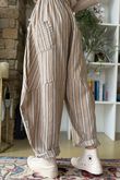 Padstow Stripe Classic Barrel Pant Earth