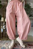 Padstow Stripe Classic Barrel Pant Shrimp