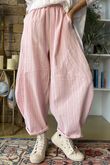 Padstow Stripe Classic Barrel Pant Sugar