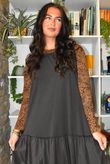 Paisley Layering Top Conker