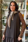 Paisley Layering Top Conker