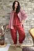 Paloma Bloomer Pant Sangria