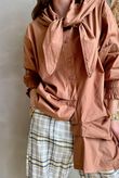 Paloma Hitch Neckerchief Blouse Copper -