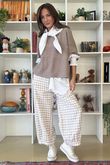 Paloma Hitch Neckerchief Blouse White /50 Pre order approx 1 week 