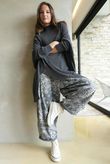 Paloma Oversized Grunge Knit Charcoal **