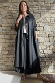 Paloma Peter Pan Frock Coat Black